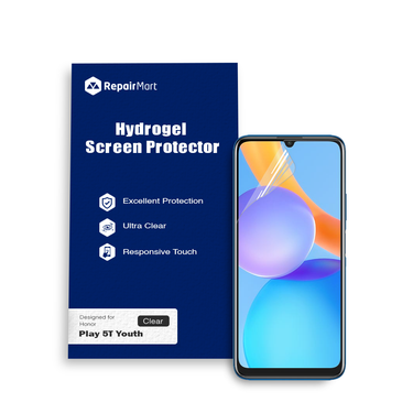Honor Play 5T Youth Compatible Premium Hydrogel Screen Protector With Full Coverage Ultra HD